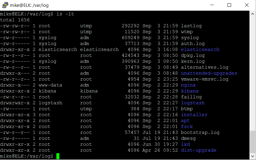 windows terminal commands ls